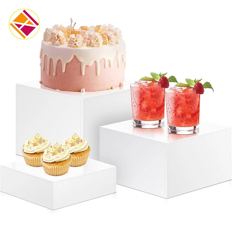 Acryl Cube Riser Set
